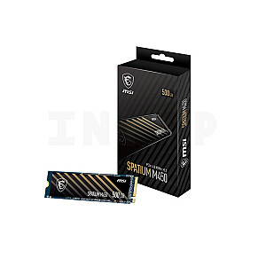 MSI SPATIUM M450 500GB M.2 PCIe Gen4 NVMe SSD