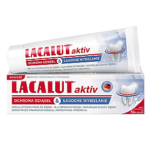 LACALUT Aktiv Ochrona Dziąseł & Łagodne Wybielanie pasta do zębów 75ml
