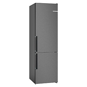 Холодильник с морозильной камерой Bosch Serie 4 KGN39VXBT Отдельно стоящий 363 LB Черный