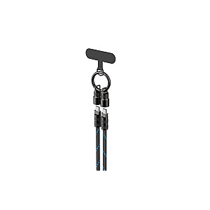 Havit CB6340 - кабель для зарядки, 1,2 м (черный/синий)