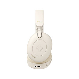 Havit H655BT - беспроводные Bluetooth-наушники, бежевый
