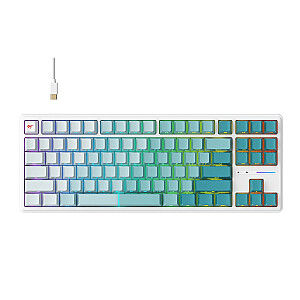 Havit KB901L - игровая клавиатура (белая и зеленая)