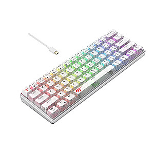 Havit KB903L - игровая клавиатура (прозрачно-белая)