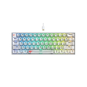 Havit KB903L - игровая клавиатура (прозрачно-белая)