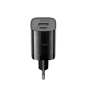 Havit UC303 EU - 30W GaN dviejų prievadų kelioninis įkroviklis, juodas
