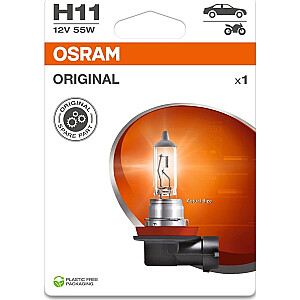 Osram automobilio lemputė 64211-01B 55W 12V PGJ19-2 BLI1