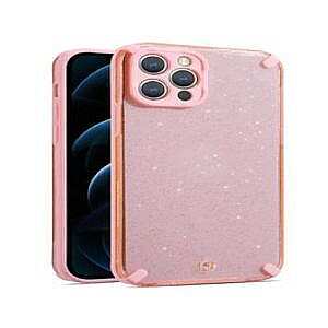 iLike Apple IPHONE 12 PRO ARMOR GLITTER CASE Pink