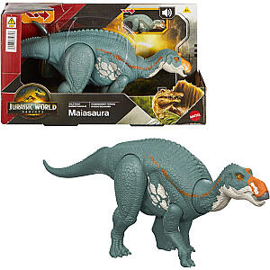 Mattel Jurassic World Rebirth фигурка ревущий динозавр Майазавр (JGC82)