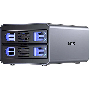 Корпус Unitek RAID SATA 2,5&#39;&#39;/3,5&#39;&#39; 40 ТБ 10 Гбит/с