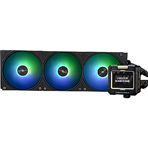 „Thermalright Frozen Warframe 360 ARGB“ juodo vandens aušinimas