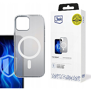 3MK Etui Frosty MagCase, baltas, skirtas Apple iPhone 14