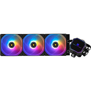 „Thermalright Frozen Prism 360 ARGB“ juodos spalvos vandens aušinimas