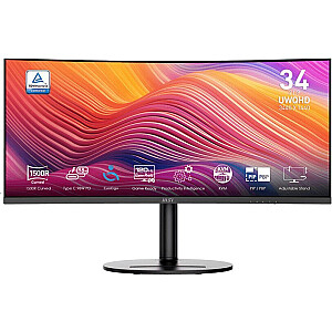 MSI Modern MD342CQP - 34" | VA Curve 1500R | UWQHD | 4ms | 120Hz