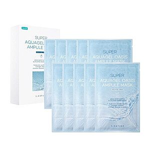 S.NATURE Super Aquagel Oasis Ampoule Mask nawilżająca i łagodząca maska w płachcie 10x30ml