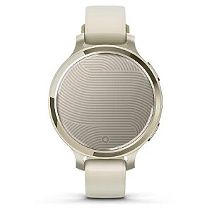 „Garmin Lily 2 Active“ 38 mm skaitmeninis 240 x 201 pikselių lietimui jautrus ekranas, smėlio spalvos GPS (palydovinis)