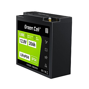 Аккумулятор для ИБП Green Cell LFPGC12V20AH Литий-железо-фосфатный (LiFePO4) 12,8 В 20 Ач