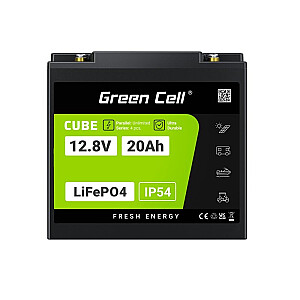 Аккумулятор для ИБП Green Cell LFPGC12V20AH Литий-железо-фосфатный (LiFePO4) 12,8 В 20 Ач