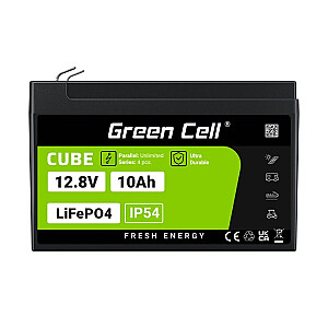 Аккумулятор для ИБП Green Cell LFPGC12V10AH Литий-железо-фосфатный (LiFePO4) 12,8 В 10 Ач