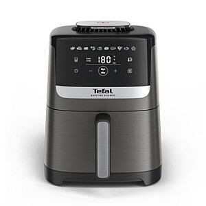 Gruzdintuvė Tefal Easy Fry Silence EY551HE0 Vienvietis 5 L Atskiras karšto oro gruzdintuvė Juoda, Pilka, Nerūdijančio plieno
