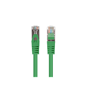 PATCHCORD KAT.6 FTP 1M ZIELONY FLUKE PASSED LANBERG 10-PACK