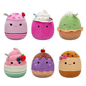 SQUISHMALLOWS MYSTERY SQUAD W21 paslaptingas pliušinis gyvūnėlis, 20 cm