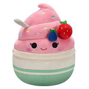 SQUISHMALLOWS MYSTERY SQUAD W21 paslaptingas pliušinis gyvūnėlis, 20 cm