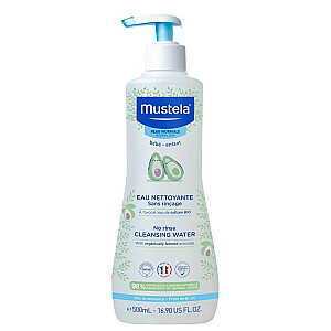 MUSTELA Несмываемая очищающая вода woda miselarna 500 мл