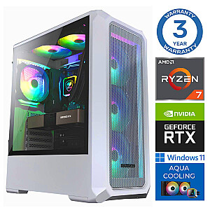 INTOP AQUA Ryzen 7 7700X 16GB DDR5 500SSD M.2 NVME+2TB RTX4060Ti 8GB WIN11