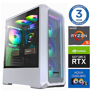 INTOP AQUA Ryzen 5 7600X 32GB DDR5 2TB SSD M.2 NVME+2TB RTX4060 8GB no-OS