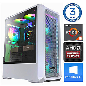 INTOP Ryzen 5 5600X 32GB 1TB SSD M.2 NVME+2TB RX5700 XT 8GB WIN11