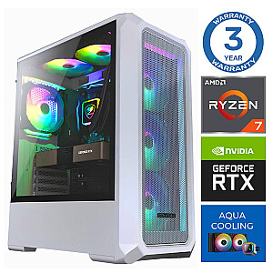 INTOP AQUA Ryzen 7 7700X 64GB DDR5 500SSD M.2 NVME RTX5060 8GB no-OS