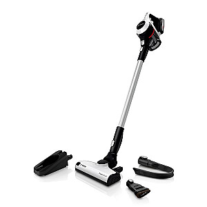 Bosch Serie 6 BCS61113 rankinis dulkių siurblys / elektrinė šluota 2 viename rankinis dulkių siurblys su baterija, sausas, be maišelio, baltas