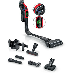 Bosch BCS1041PET пылесос/электровеник аккумуляторный сухой HEPA без мешка 0,4 л 23,5 Вт черный, красный 4 Ач