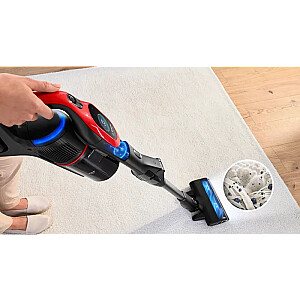 Bosch BCS1041PET пылесос/электровеник аккумуляторный сухой HEPA без мешка 0,4 л 23,5 Вт черный, красный 4 Ач