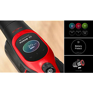 Bosch BCS1041PET пылесос/электровеник аккумуляторный сухой HEPA без мешка 0,4 л 23,5 Вт черный, красный 4 Ач