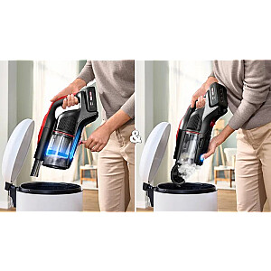 Bosch BCS1041PET пылесос/электровеник аккумуляторный сухой HEPA без мешка 0,4 л 23,5 Вт черный, красный 4 Ач