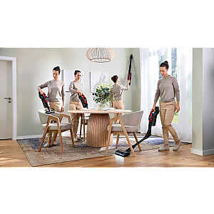Bosch BCS1041PET пылесос/электровеник аккумуляторный сухой HEPA без мешка 0,4 л 23,5 Вт черный, красный 4 Ач