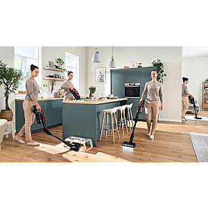 Bosch BCS1041PET пылесос/электровеник аккумуляторный сухой HEPA без мешка 0,4 л 23,5 Вт черный, красный 4 Ач