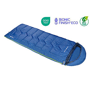 Спальный мешок Vagabond 300, 230x80см тёмно-синий/голубой H-HP-20032