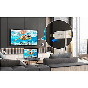 Adapter do bezprzewodowego przesyłania obrazu i dźwięku j5create Screencast 4K HDMI Wireless Display Adapter, Miracast/AirPlay/Chromecast, Admin Gateway Password, Double Antennas, kolor biały JVAW76MAX-N