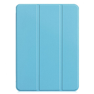 iLike iPad 10.2 Tri-Fold Eco-Leather Stand Case Sky Blue