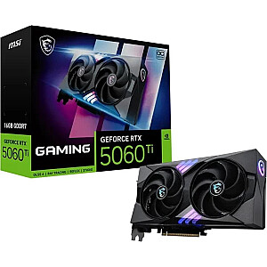 Видеокарта MSI GeForce RTX 5060 Ti Gaming OC 16 ГБ GDDR7 DLSS4