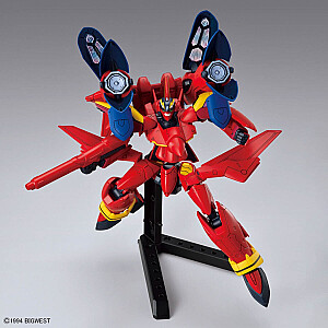 HG 1/100 MACROSS VF-19 CUSTOM FIRE VALKYRIE WITH SOUND BOOSTER