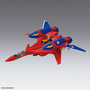 HG 1/100 MACROSS VF-19 CUSTOM FIRE VALKYRIE WITH SOUND BOOSTER