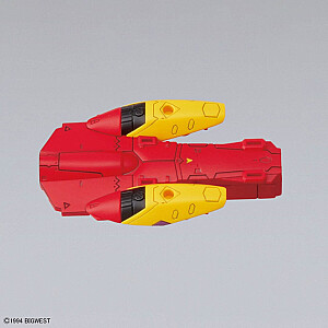 HG 1/100 MACROSS VF-19 CUSTOM FIRE VALKYRIE WITH SOUND BOOSTER