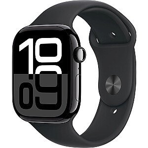 Išmanusis laikrodis „Apple Watch 10 GPS“, 46 mm, juodos spalvos, M/L, juodos spalvos (MWWQ3)