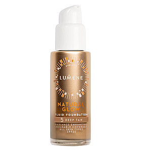 LUMENE Natural Glow Fluid Foundation podkład do twarzy 5 Deep Tan 30ml