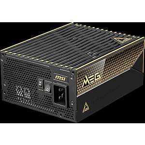 MSI MEG Ai1600T 1600 Вт PCIE5 80+ титановый блок питания (306-7ZPEX11-CE0)