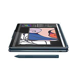 Lenovo Yoga Book 9 13IMU9 Ultra 7 155U 2x 13,3" 2,8K OLED 400 нит глянцевый 60 Гц 32 ГБ LPDDR5x-7467 SSD512 Intel Arc Graphics Win11 Tidal Teal + рюкзак B210 GX40Q17225