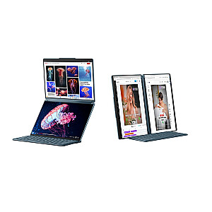 Lenovo Yoga Book 9 13IMU9 Ultra 7 155U 2x 13,3" 2,8K OLED 400 нит глянцевый 60 Гц 32 ГБ LPDDR5x-7467 SSD512 Intel Arc Graphics Win11 Tidal Teal + рюкзак B210 GX40Q17225